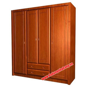 TỦ QUẦN ÁO GỖ CĂM XE CAO CẤP