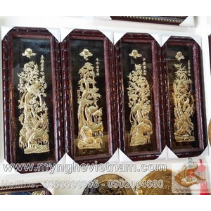 Tứ Quý Tùng Cúc Trúc Mai, tranh bốn mùa Xuân Hạ Thu Đông