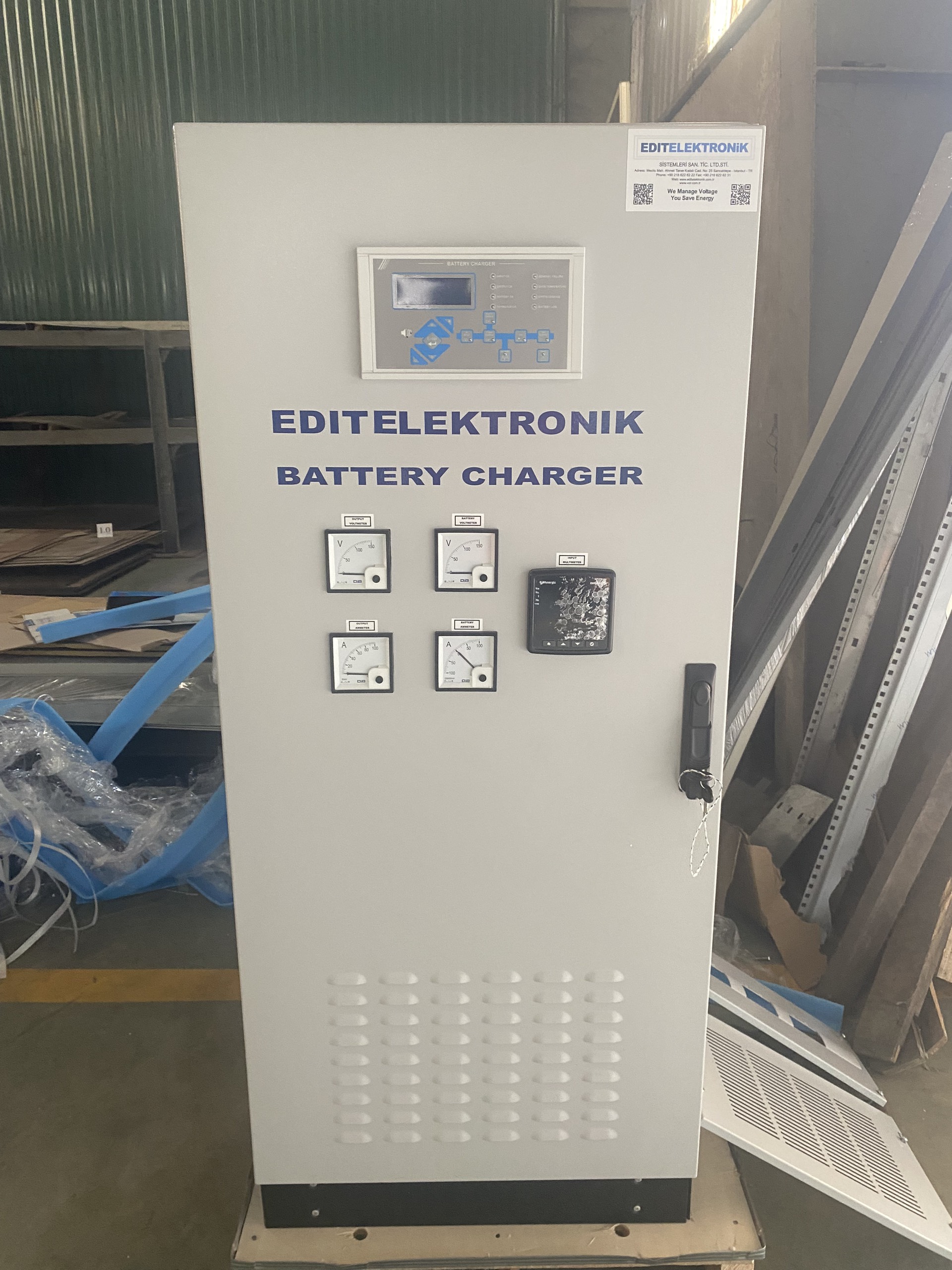 Battery charger 220VDC/100A
