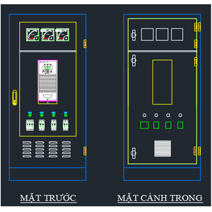 Tủ sạc ắc quy 220VDC/40A Kiểu module