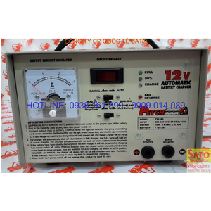 Tủ sạc xe nâng 12V -3A I Phụ tùng xe nâng I Xe nâng sato