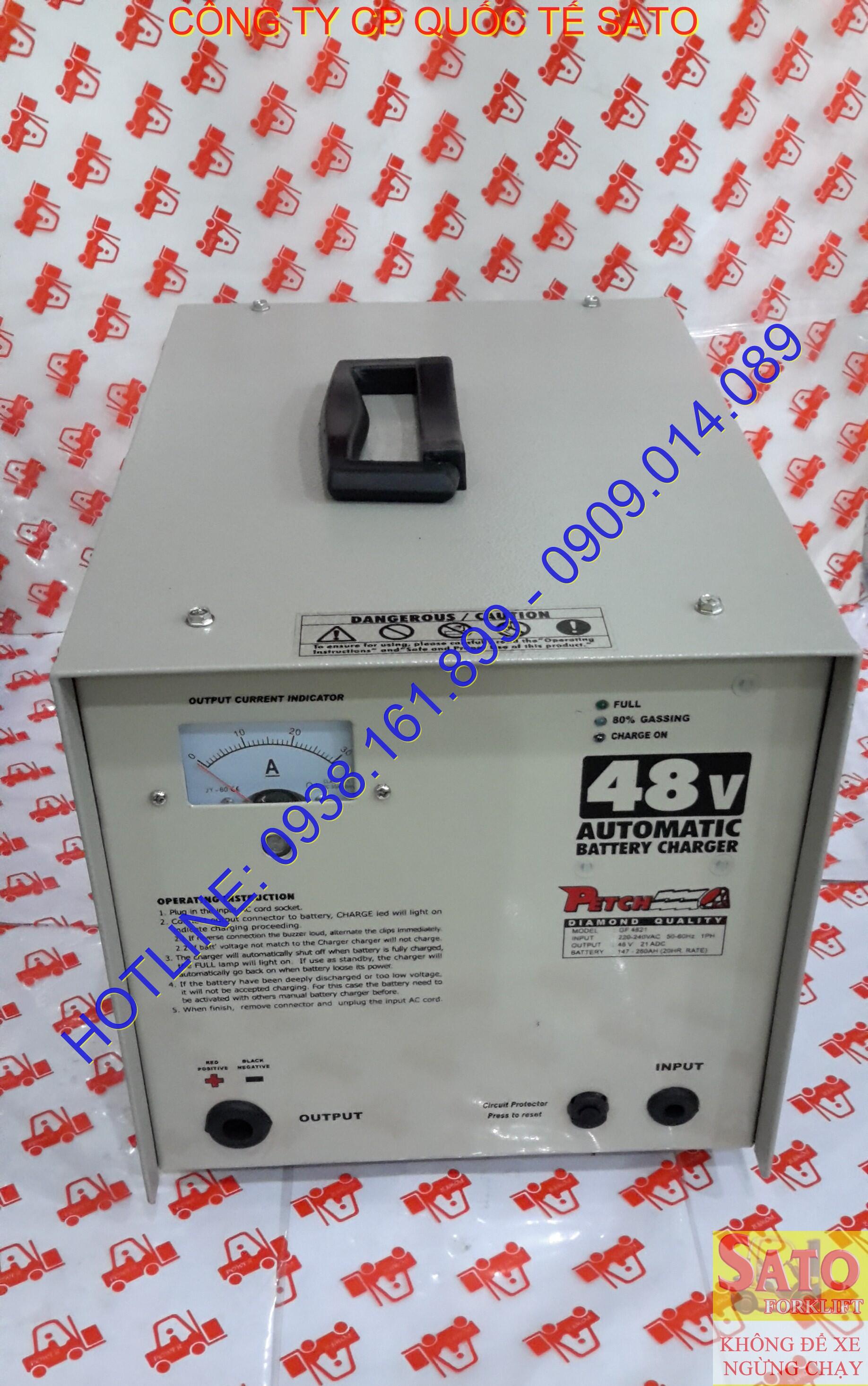 Tủ sạc xe nâng 48V I Phụ tùng xe nâng I Xe nâng Sato