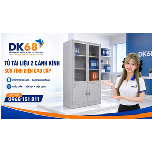 Tủ Sắt Văn Phòng 2 Cánh TDK01