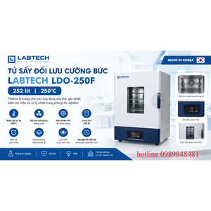 Tủ sấy đối lưu cưỡng bức Labtech LDO-250F – 252 lít, 250°C