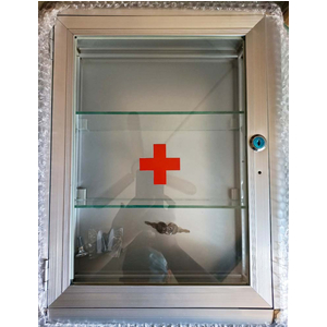 Tủ thuốc y tế treo tường nhôm, inox