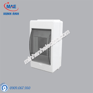 Tủ điện âm tường chứa MCB TN-2