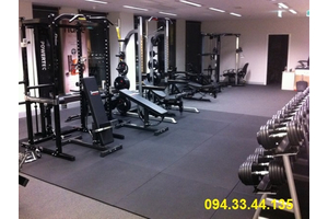TƯ VẤN SETUP SX VÀ THI CÔNG GẠCH CAO SU PHÒNG GYM