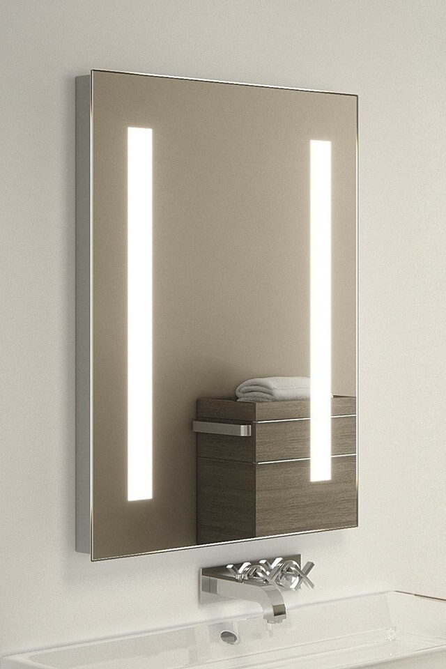 Tủ gương đèn led chữ nhật Citybuilding CBJ 21W