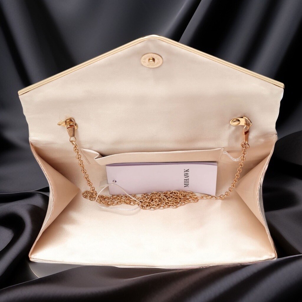 TÚI XÁCH NỮ NẮP SÒ KIM SA LẤP LÁNH C21328