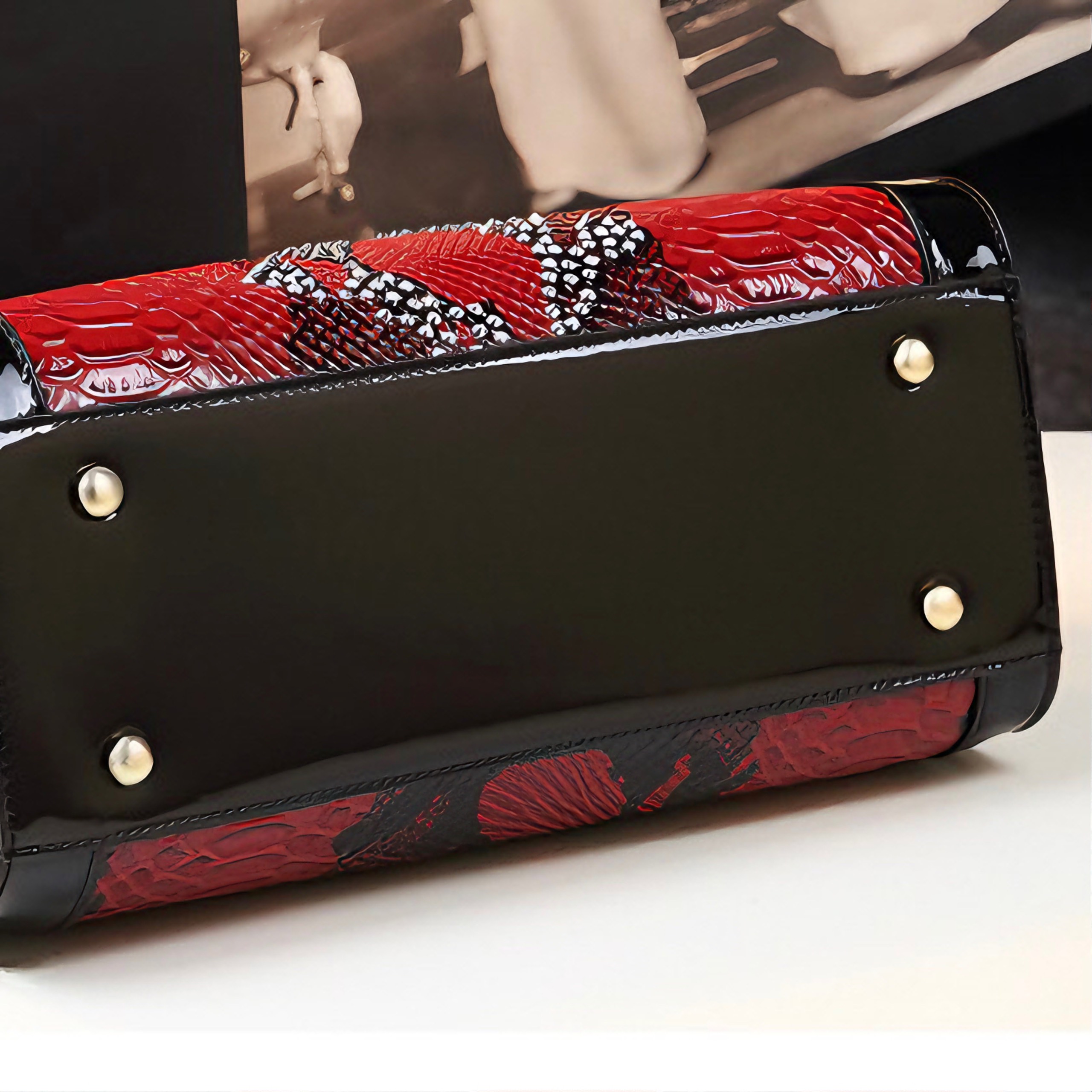 TÚI NỮ DA BÓNG MUSHIHAN 503 CHÍNH HÃNG