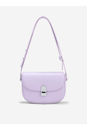 Túi đeo vai nắp gập nhấn khóa gài