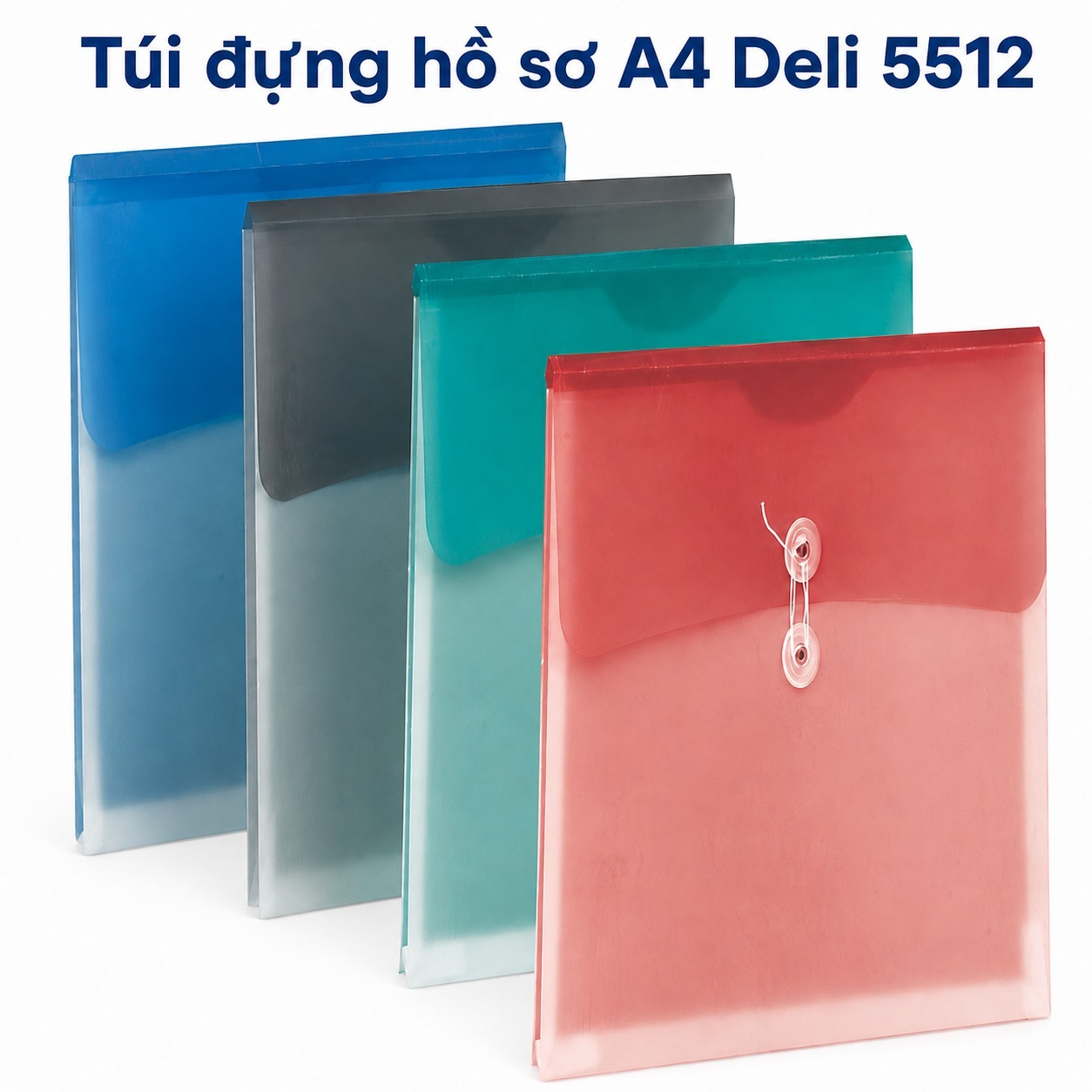 Túi đựng hồ sơ A4 Deli 5512