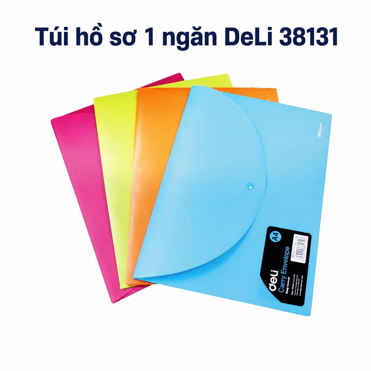 Túi hồ sơ 1 ngăn DeLi 38131