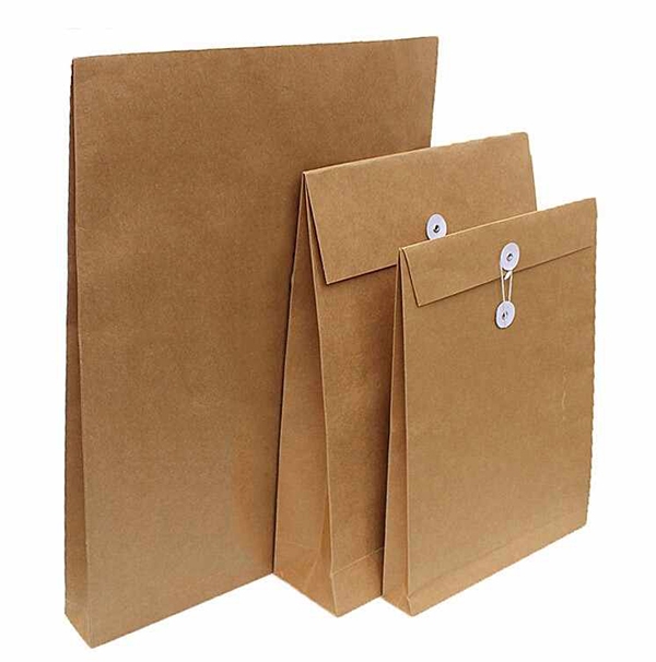 Túi hồ sơ giấy có đáyt, có dây buộc