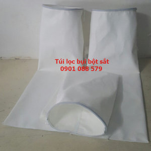 Túi lọc bụi bột sắt |Túi lọc bụi Polyester 500g/m2