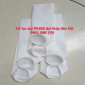 Túi lọc bụi PE400 đai thép đàn hồi