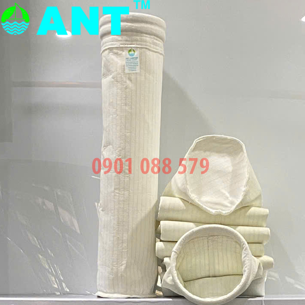 Túi lọc bụi polyester PE500 chống tĩnh điện