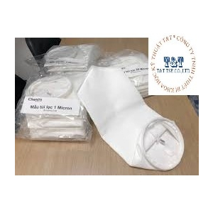Túi lọc PP 1 micron may miệng vòng inox