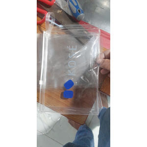 Túi PVC Zipper Mỹ Phẩm, dùng màng nhựa dẻo trong suốt nâng cao thương hiệu doanh nghiệp