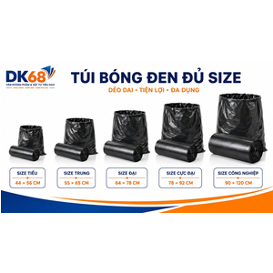 Túi nilon đen các size dày ,dai, bền