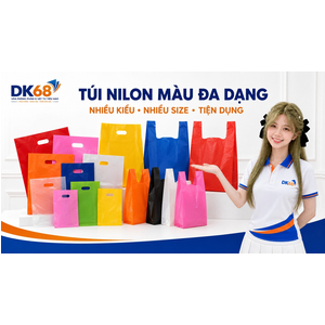 Túi nilon các màu , các size -dày, bền , dai