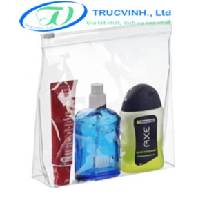 Túi PVC Zipper Mỹ Phẩm, dùng màng nhựa dẻo trong suốt nâng cao thương hiệu doanh nghiệp