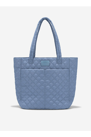 Túi tote vải dù ép khối chần bông