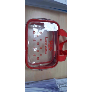 Túi PVC trong suốt kéo khóa