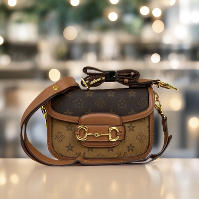 TÚI XÁCH NỮ HÀ HỒ YOUCAOFANG HORSEBIT 3298 CHÍNH HÃNG