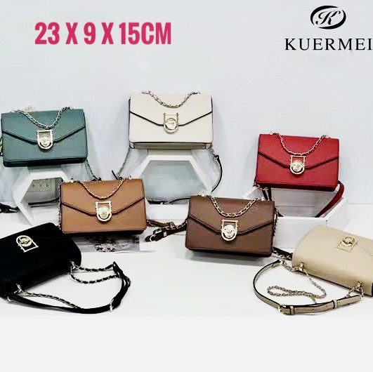 TÚI CẦM TAY / ĐEO VAI NỮ KUERMEI F1106B CHÍNH HÃNG