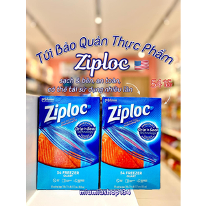 Túi zip đựng thực phẩm Ziploc Variety Pack 54 cái 🇺🇸