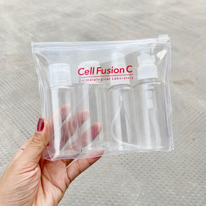 Túi zipper Chất Liệu nhựa pvc trong