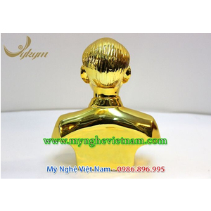 Tượng Bác Hồ mạ vàng 20cm