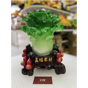 Tượng bắp cải đứng hồ lô