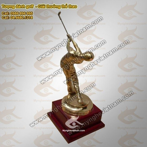 Tượng đồng đánh Golf, Biểu tượng quà tặng Giải thưởng Golf