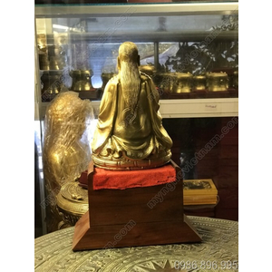 Tượng Hải Thượng Lãn Ông Lê Hữu Trác cao 25cm bằng đồng