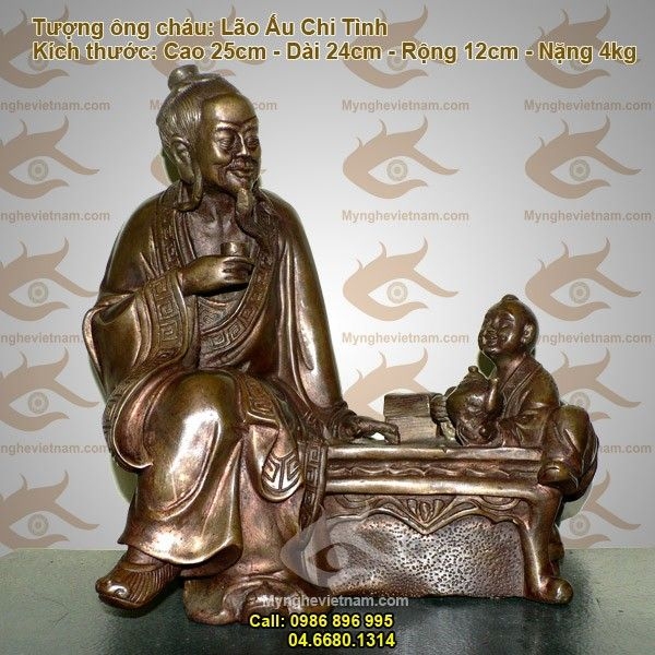 Tượng đồng Lão ấu tri tình – Tượng đồng Ông và Cháu bé