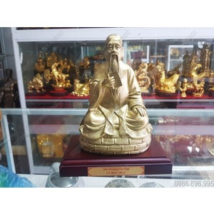 Tượng Hải Thượng Lãn Ông Lê Hữu Trác cao 25cm bằng đồng