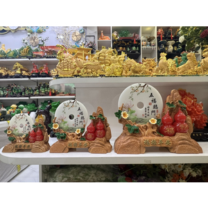 Tượng hồ lô đồng điếu đỏ