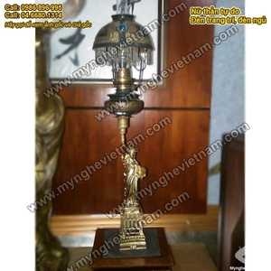 Tượng Nữ thần Tự do 30cm bằng đồng đỏ nguyên chất