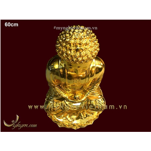 Tượng Phật A Di Đà bằng đồng mạ vàng cao cấp
