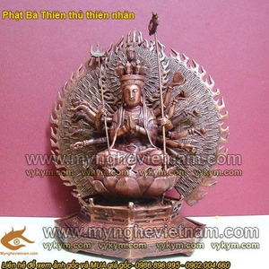 Tượng Phật bà nghìn mắt nghìn tay, phật bà thiên thủ thiên nhãn 25cm