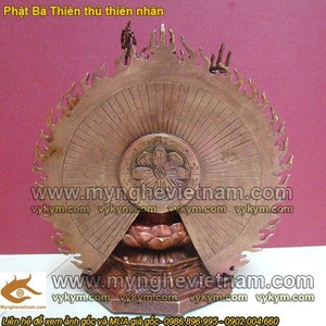 Tượng Phật bà nghìn mắt nghìn tay, phật bà thiên thủ thiên nhãn 25cm