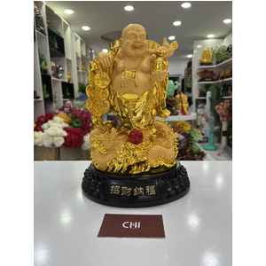 Tượng phật di lạc cưỡi rồng