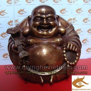 Tượng Phật Di Lạc tròn đk 20cm