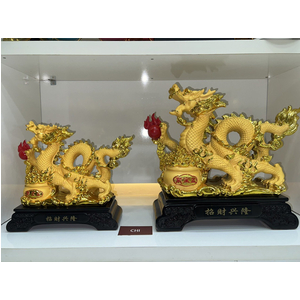 Tượng rồng quả cầu lửa