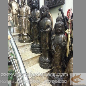 Tượng tam thánh phật, tây phương tam thánh cao 1m