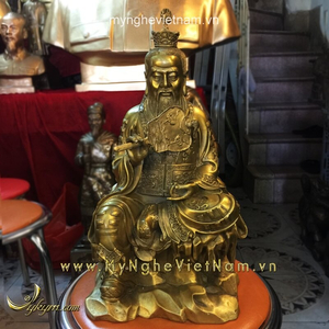 Tượng Thái Thượng lão quân ngồi cao 40cm