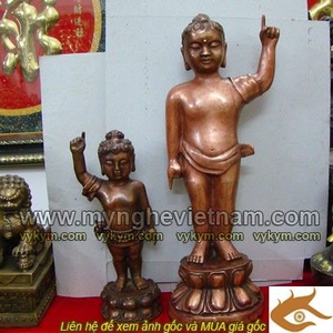 Tượng Thích ca mâu ni Phật Đản sanh chỉ thiên chỉ địa