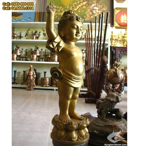 Tượng Thích ca mâu ni Phật Đản sanh chỉ thiên chỉ địa
